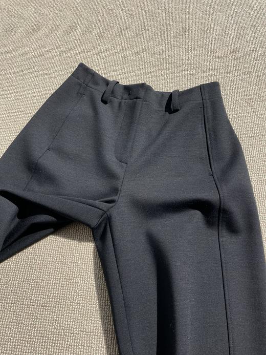 1028-4 排他性独家圆正 小禾弹力羊毛罗马布 弯刀裤 九分长裤 靴裤 炒鸡显瘦藏肉肉 商品图7