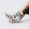 秋冬新品条纹压力款瑜伽袜女束缚压力防脱落舞蹈普拉提地板袜 商品缩略图2