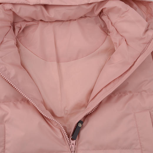 棉果果冬季新品女童涤丝纺羽绒保暖加厚中款羽绒服M422102925603 商品图2