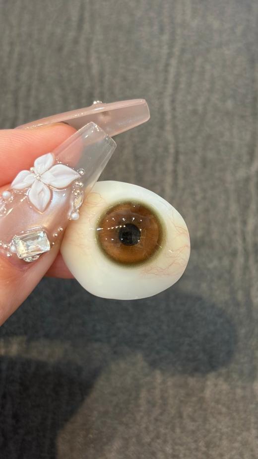 Fully Gift半年抛 · 桃心回甘&柚心生苔｜ 14.5mm白狮参考着色中大直径  韩产半年抛 商品图2