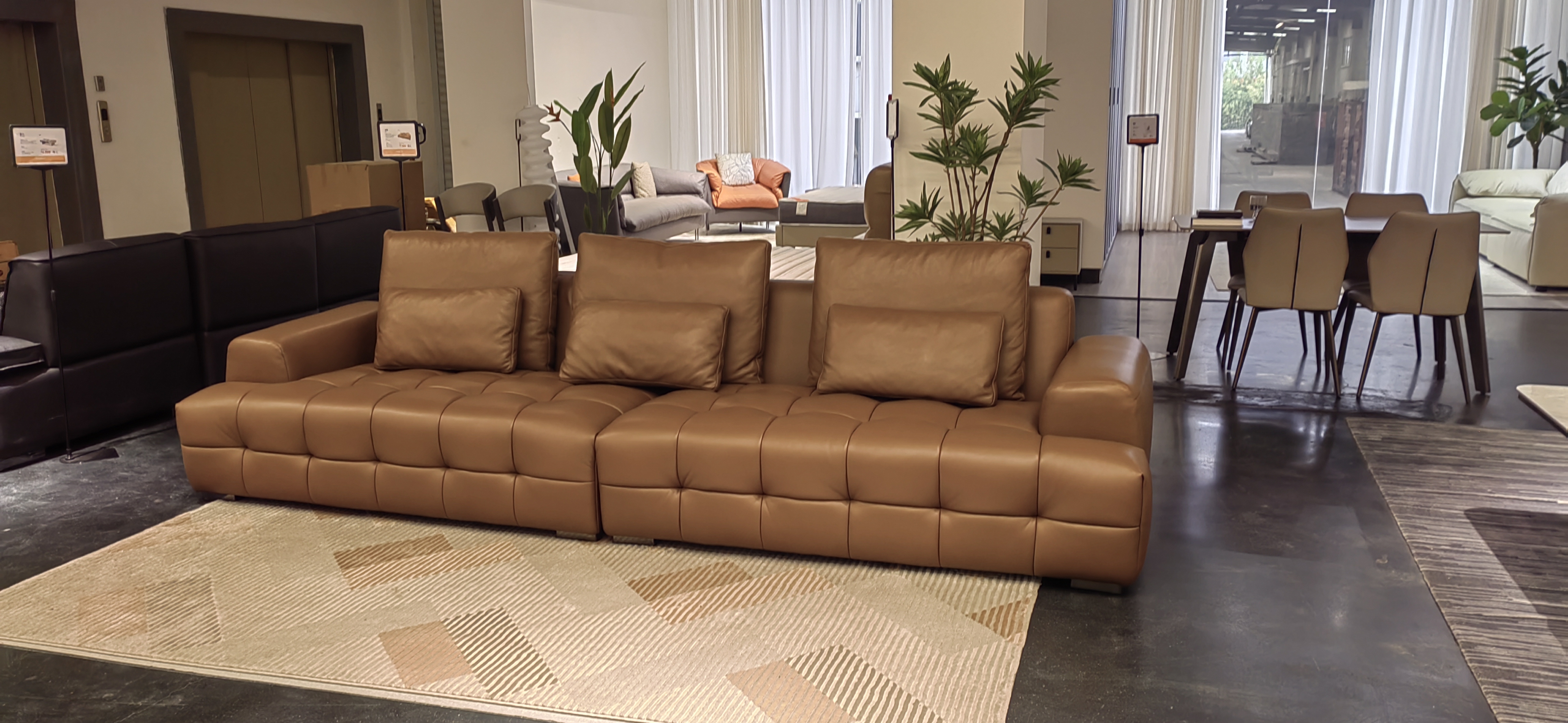 沙发DX-SF2513 四人位皮