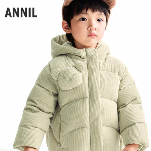 【实体店同款】男童短款羽绒服冬季新款安奈儿童装XB545080 商品图2