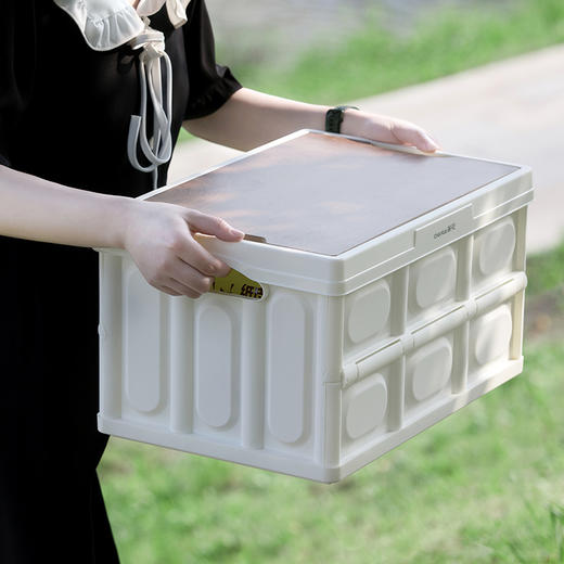 【茶花】折叠收纳箱露营箱车载收纳箱 商品图6