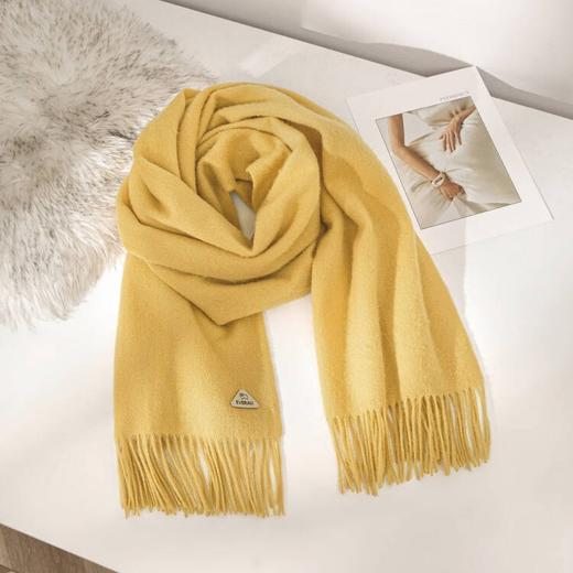 【澳洲品牌】EVERAU100%羊毛纯色穗穗披肩SPEA8023 商品图7