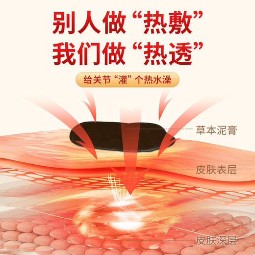 百年扁氏颈椎，腰椎，膝盖，肩周热灸膏 商品图3