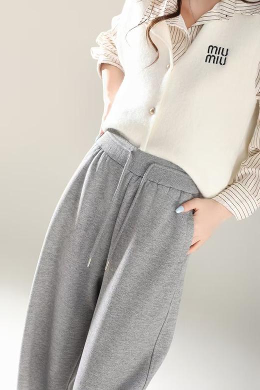 LS竹纤维女士醋酸羊毛直筒裤1687 商品图4