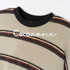 COCO ZONE 刘 一一 “条纹定律”撞色条纹长袖T恤CD1A1602 商品缩略图2
