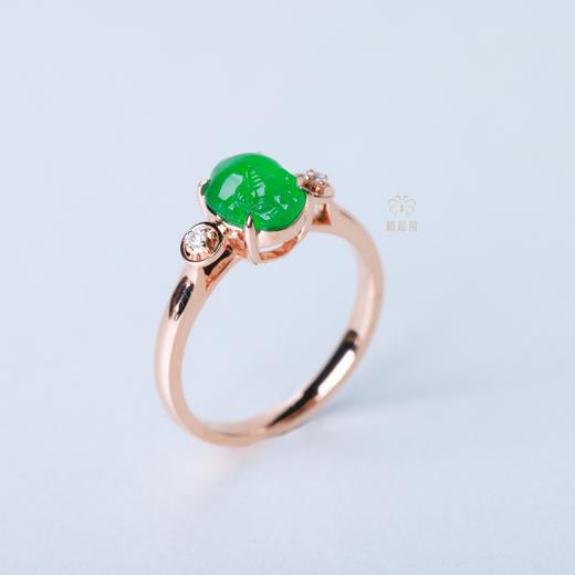 【旺财】满绿翡翠貔貅戒指-JZ12505006 商品图1