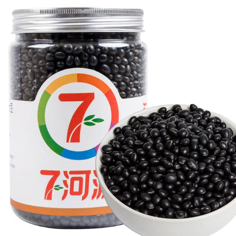 七河源有机黑豆1kg【※】