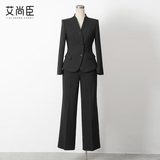艾尚臣职业装工装高级感西装套装女秋冬职业装收腰显瘦西服小个子 商品图1