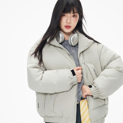 【三防】gxg.jeans男装 双色简约90鸭绒宽松面包服短款三防羽绒服 25年冬新品 商品图1