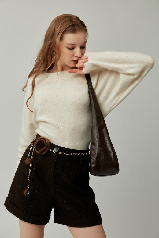 SAFICOO 时尚休闲 高腰宽松小A版短裤 商品图1