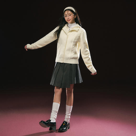 Ariseism 美式复古毛衣外套女秋季新款上衣 商品图3