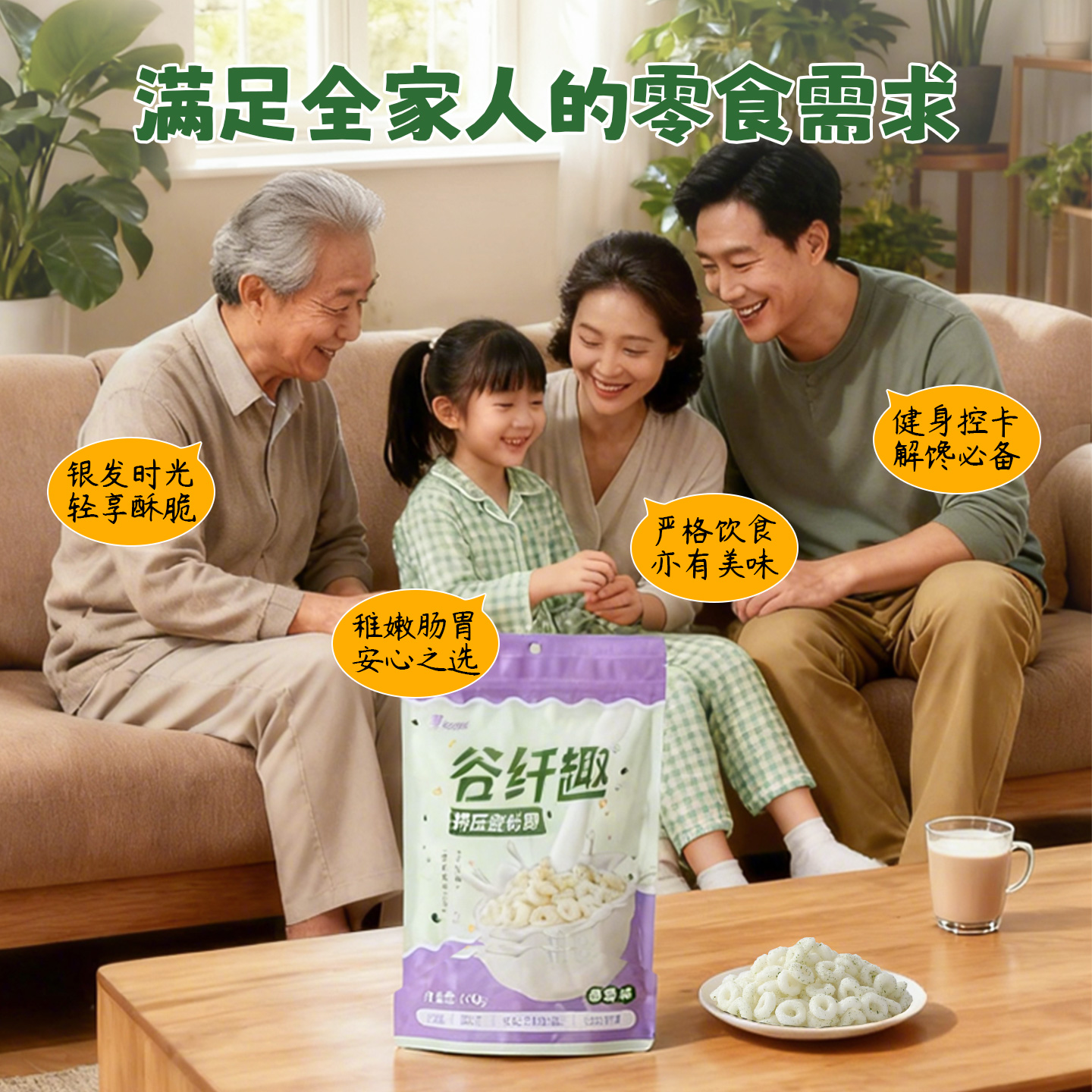 【积分兑换】谷纤趣2袋   不限量