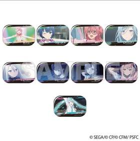 世界计划 初音未来剧场版 场景方形徽章 吧唧 C款 9包/盒 谷子