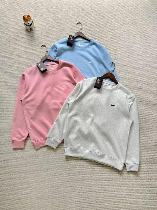 G634 耐#克 25秋季新款官方情侣款圆领上衣秋冬华棉纯棉卫衣 纯原福利 商品图2