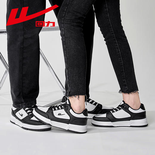 回力男鞋板鞋男款2025新款冬季休闲男士透气休闲运动小白鞋子男款 商品图3