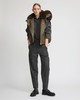 Yves Salomon - VEST MADE WITH LORO PIANA FLANNEL FABRIC/FOX - EARTH - 女装 - 背心 - 咖褐色 商品缩略图3
