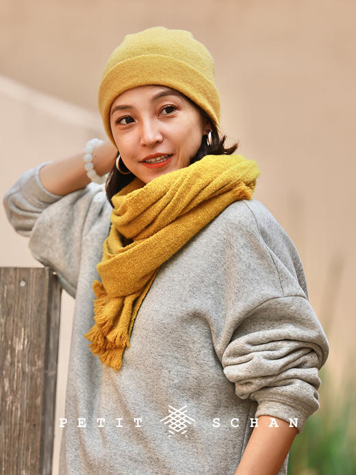 PETIT SCHAN小闪 CLO#939 Shaun 肖恩 纯棉加绒手工刺绣小羊秋冬套头卫衣 商品图0