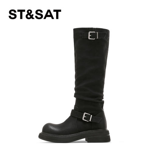 星期六时髦废土风显瘦堆堆靴SSD4117C83 商品图9