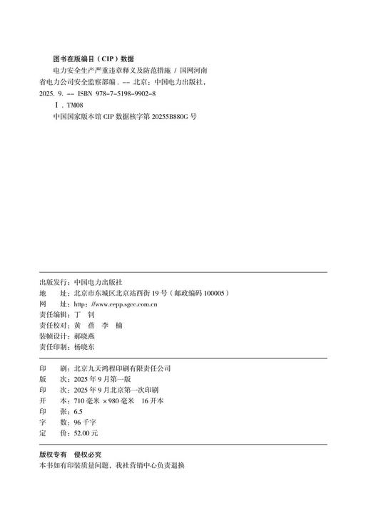 电力安全生产严重违章释义及防范措施 商品图3