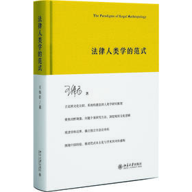 法律人类学的范式 王伟臣 著 北京大学出版社