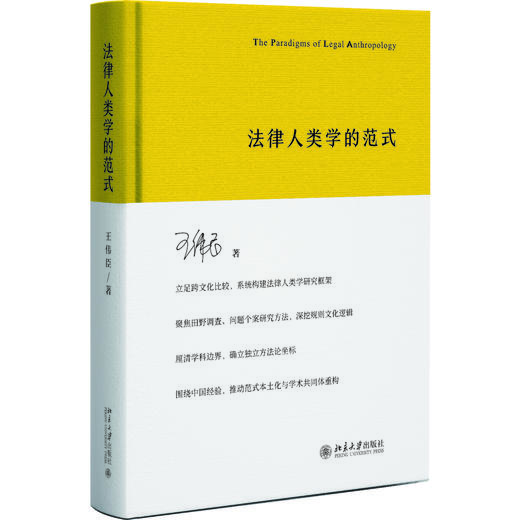 法律人类学的范式 王伟臣 著 北京大学出版社 商品图0