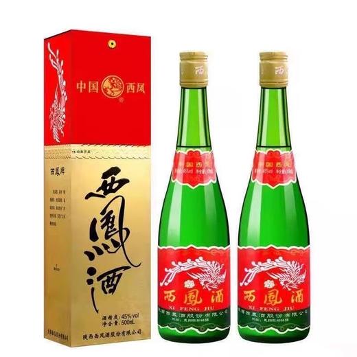 【整箱12瓶】0.5L-45度西凤老绿瓶 商品图1