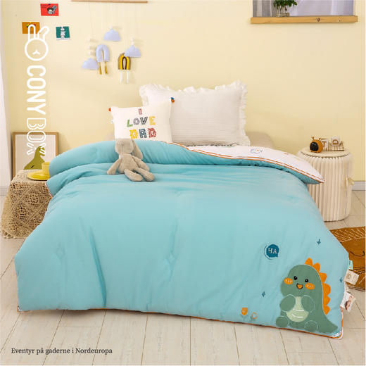 【白禾】卡通绣温润复合大豆子母被-中 商品图1