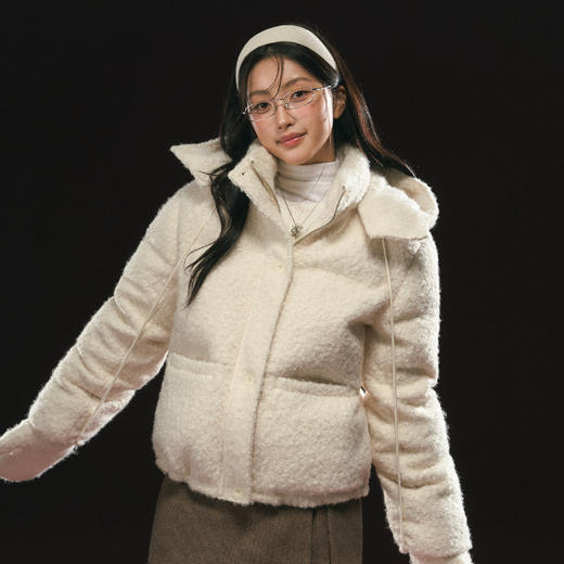 Ariseism 美式复古棉服冬季新款加厚保暖外套 商品图2