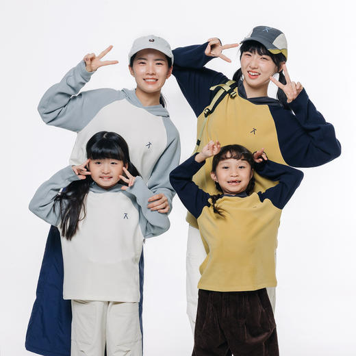 【品牌特惠】ACMEITEM爱棵米插肩袖连帽卫衣GAG3310143G 商品图1