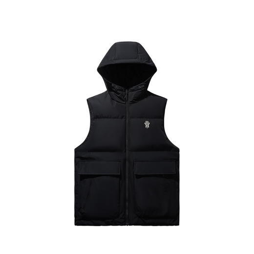 安踏凯里·欧文系列丨羽绒马甲男冬季连帽保暖无袖衣172541907 商品图0