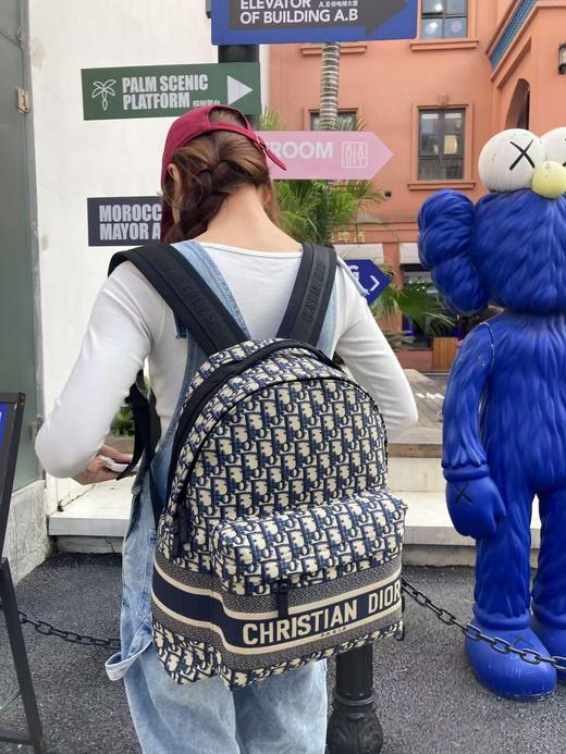 【双11充值2300元】补现金280元换赠迪奥刺绣老花满印 科技面料 背包双肩包 （MM）不配包装此款 商品图1