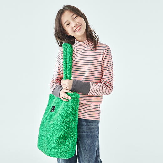 棵初条纹拼色打底衫806K258084CD 商品图5