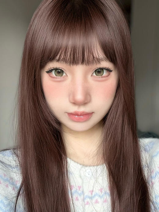 Kira Fairy日抛 · 蕨类留白｜14.2mm白狮参考着色中大直径 日抛十片装 商品图4