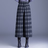 毛呢格子阔腿裤，垂感修身显瘦通勤直筒裤洋气九分靴裤MYX-YCF-2552-2-L 商品缩略图2