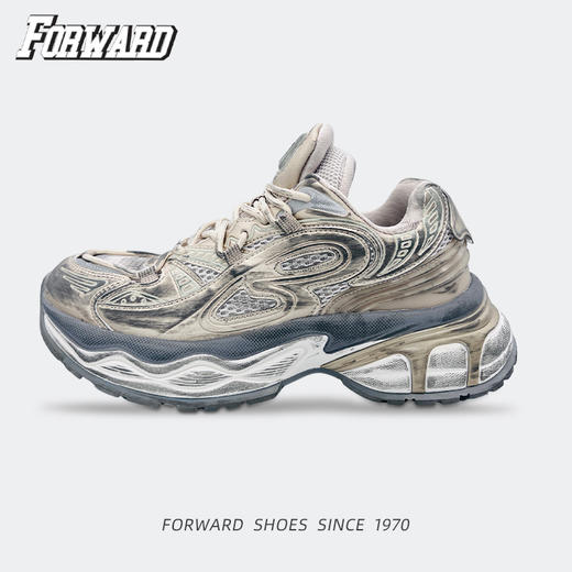 前进 潮-怀旧擦色老爹鞋-L 商品图3