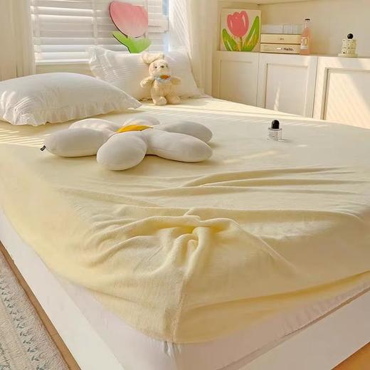 【2件拍安妮塔山姆同款慕斯天鹅绒床笠（不含枕套）】🌟 加厚面料超柔牛奶绒！婴儿可用！ 👍 🌟 内置导电丝，防静电，防螨，抗菌，透气，不掉毛！不缩水！不褪色！-BXG 商品图10