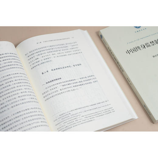 中国终身监禁制度研究 陈庆瑞著 法律出版社 商品图3