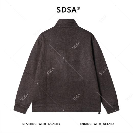 26T8792SDSA秋冬新款痞帅男装时尚半拉链立领卫衣百搭下摆设计百搭时尚 商品图5