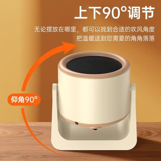 【大功率循环暖全屋❗️降噪省电又省心】新款家用暖风机小型桌面取暖神器迷你便携电暖气电暖器烤火炉。hb 商品图2