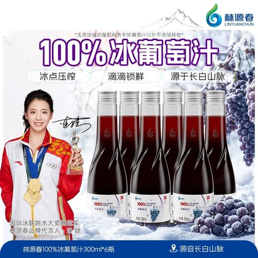 林源春冰葡萄汁 生榨果汁 来自长白山黑色沃土 商品图0
