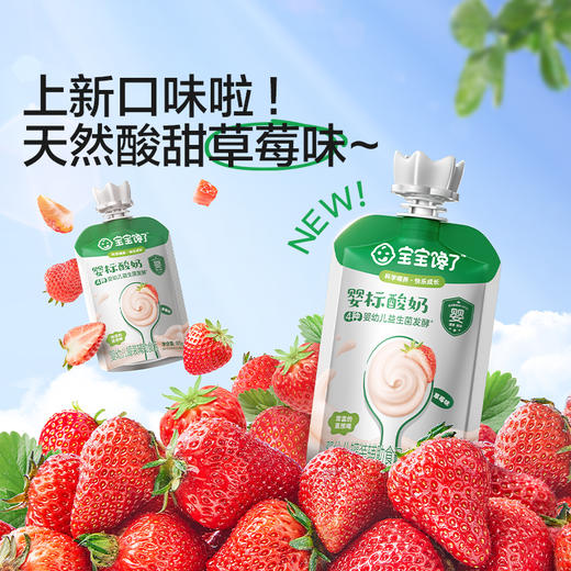 宝宝馋了 婴标酸奶 多口味组合 85g*10/85g*12 商品图4