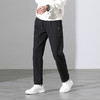 罗蒙秋冬男士休闲裤弹力双层纱复合梭织松紧裤显瘦通勤百搭日常长裤子 商品缩略图3