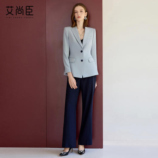 艾尚臣职业西装套装女秋正式场合端庄套装轻职场通勤穿搭西服外套 商品图1