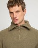 Yves Salomon - PULLOVER KNITWEAR - CARDAMONE - 男装 - 针织衫 - 豆蔻绿 商品缩略图3