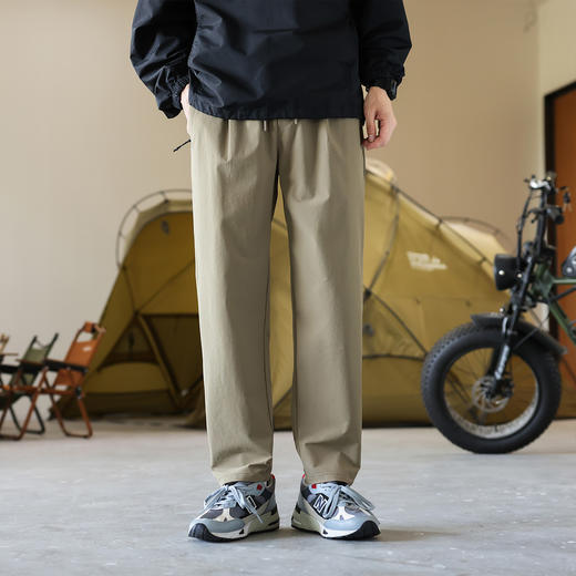 罗蒙休闲裤男士四面弹户外易打理宽松长裤拉链口袋立体剪裁舒适百搭裤子 商品图2