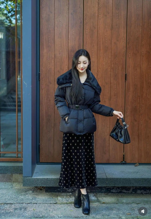 蒙口 Brasseurs 大翻毛领羽绒服（SS） 商品图7