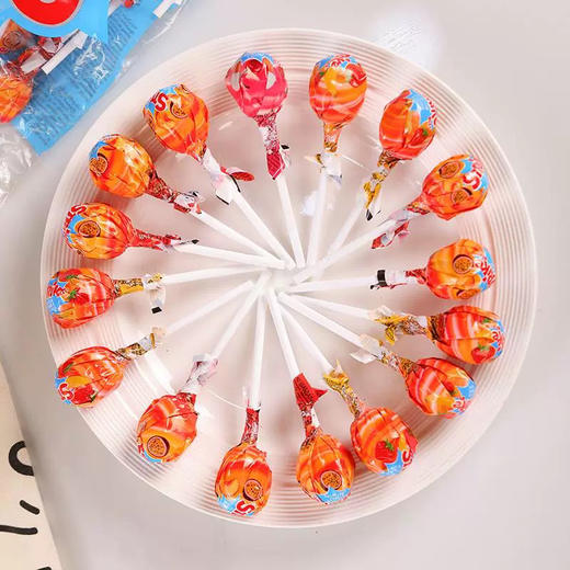 strike柠檬樱桃菠萝味棒棒糖565g 商品图1