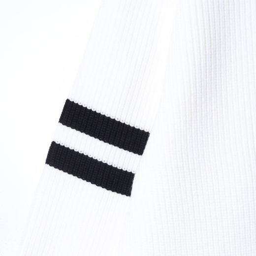 257168SDSA男士秋冬新款痞帅男装韩版撞色竖纹拼接POLO领毛衣百搭时尚 商品图3